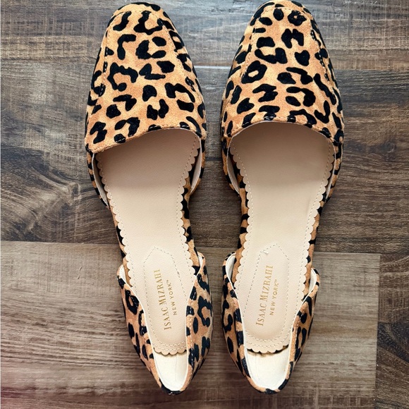 Isaac Mizrahi Leopard Print Women's Shoes Size 9.5 Like new in box - Picture 2 of 7
